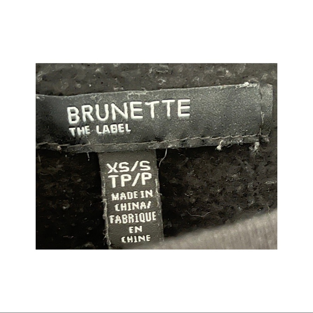 Brunette the Label Women's Babes Supporting Babes Crewneck Sweatshirt Size XS/S - Picture 3 of 3
